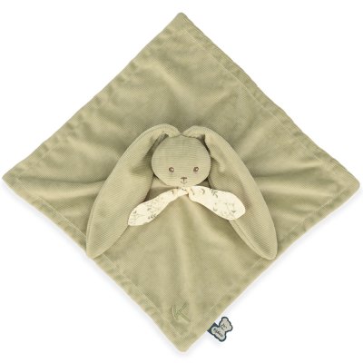 Doudou lapin lapinoo vert
