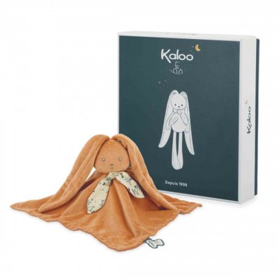 Doudou lapin lapinoo abricot