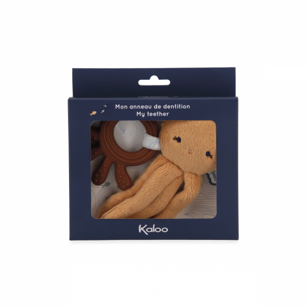 Anneau de dentition en silicone poulpe Kaloo