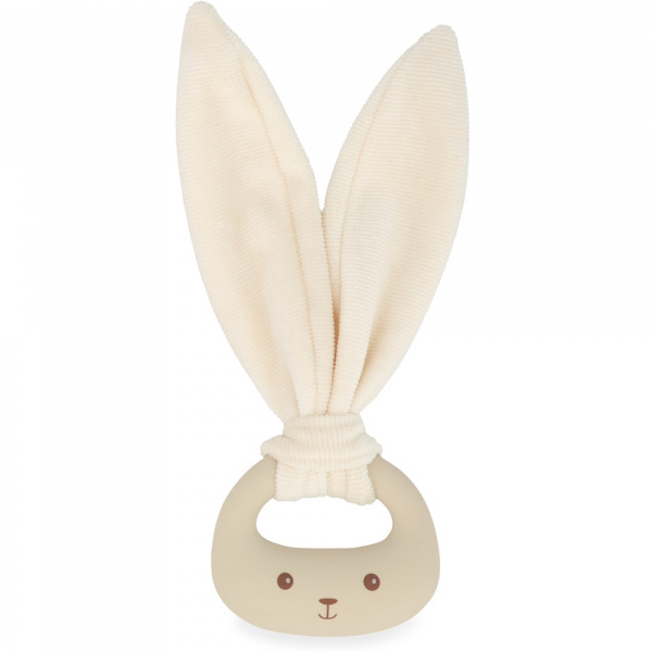 Anneau de dentition lapin en silicone crème Kaloo