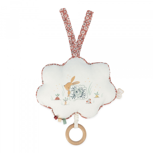 Coussin musical mon petit lapin 15 cm Kaloo