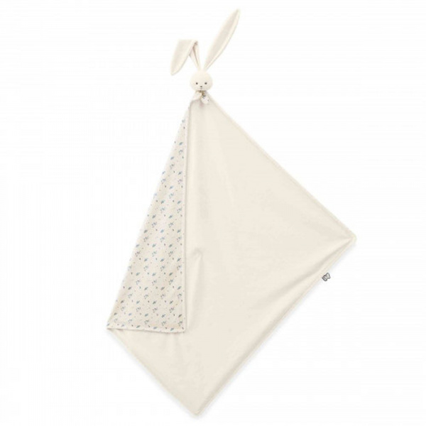Couverture doudou lapin 80 x 70 cm crème Kaloo
