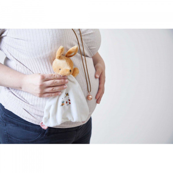 Coffret naissance doudou et collier bola elephant Kaloo