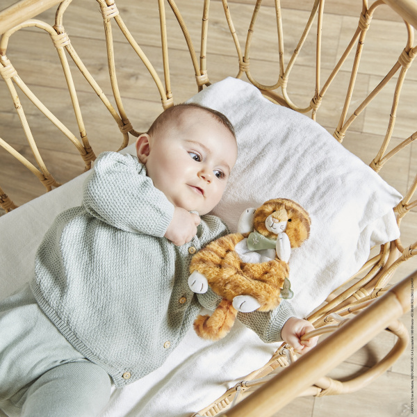 Doudou les amis 18 cm tigre papaye Kaloo