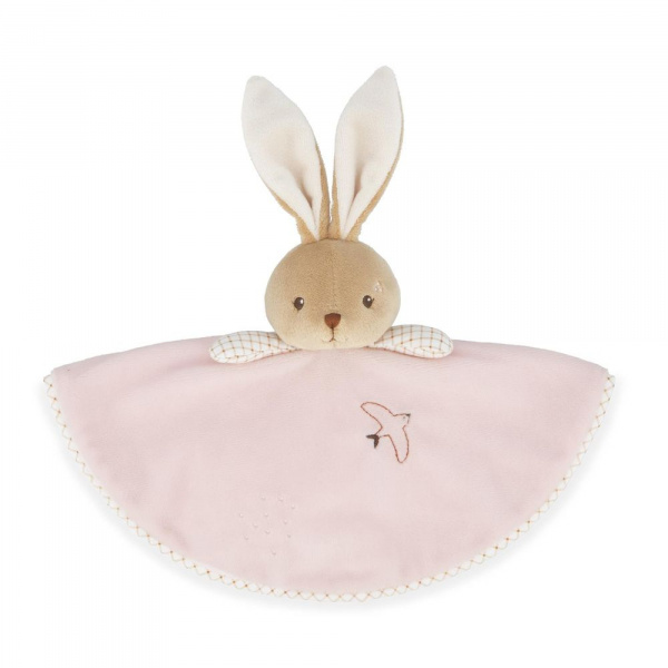 Doudou rond lapin rose Kaloo