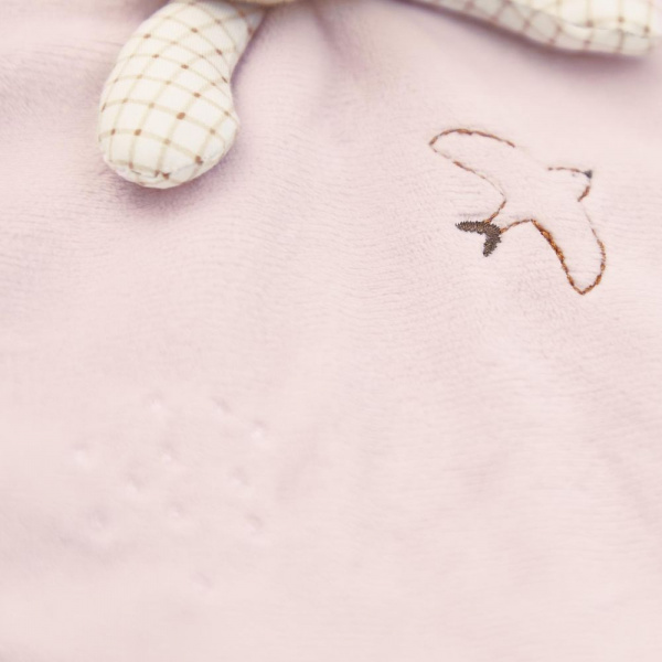 Doudou rond lapin rose Kaloo