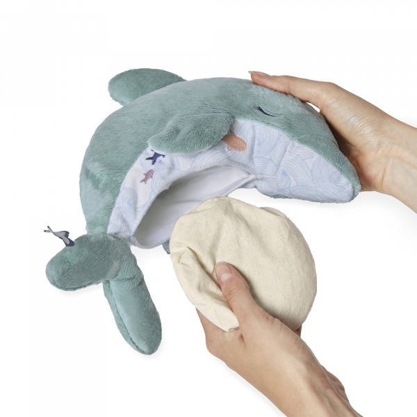 Peluche bouillotte baleine medium Kaloo