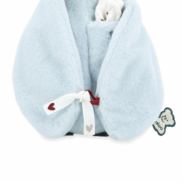 Peluche à bisous pingouin bleu Kaloo