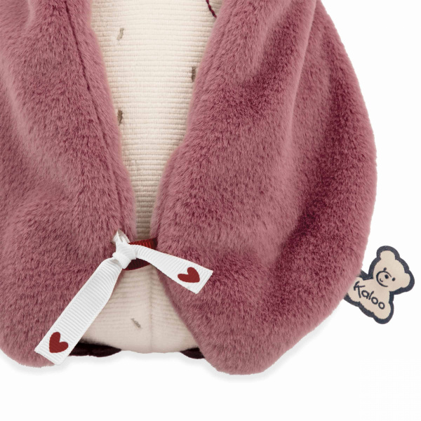 Peluche manchot enregistreuse et bruits blanc rose Kaloo