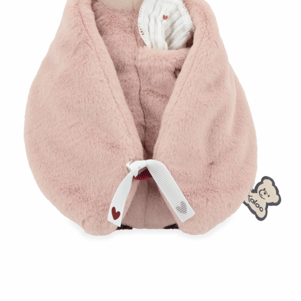 Peluche à bisous pingouin rose Kaloo