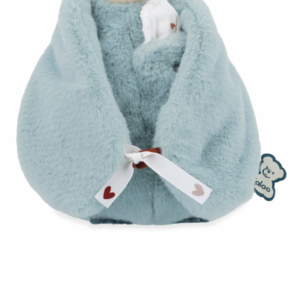 Peluche à bisous pingouin vert Kaloo