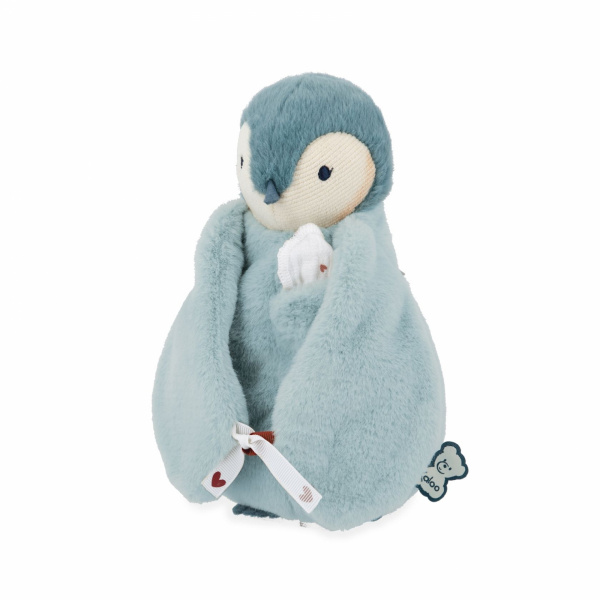 Peluche à bisous pingouin vert Kaloo