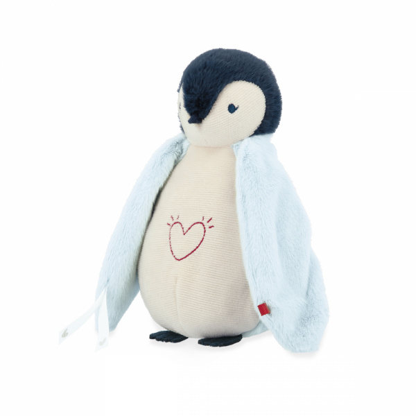 Peluche veilleuse pingouin bleu Kaloo