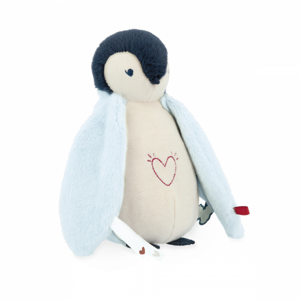 Peluche veilleuse pingouin bleu Kaloo