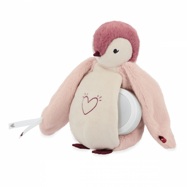 Peluche veilleuse pingouin bleu Kaloo