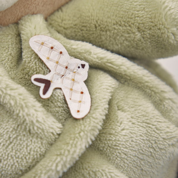 Peluche ours patapouf 17 cm vert Kaloo