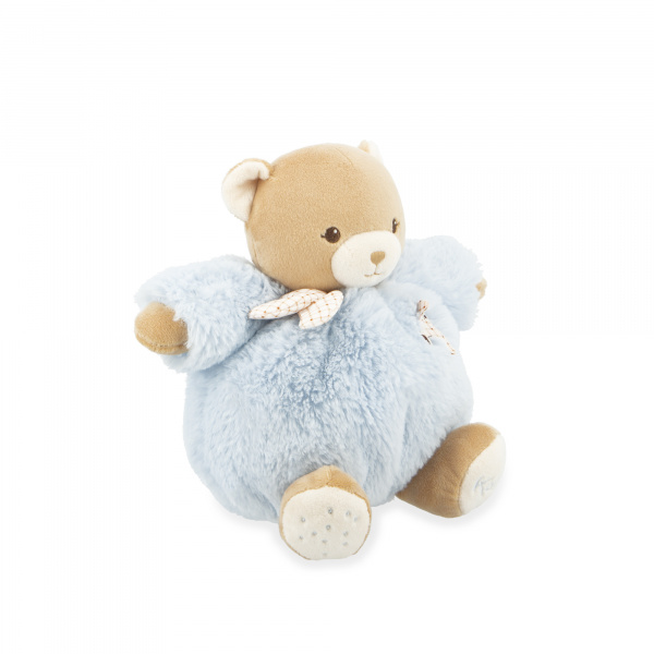 Peluche ours patapouf 17 cm bleu Kaloo