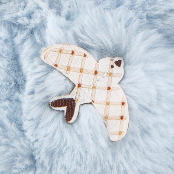 Peluche ours patapouf 17 cm bleu Kaloo