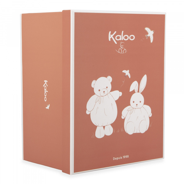 Peluche ours patapouf 25 cm bleu Kaloo