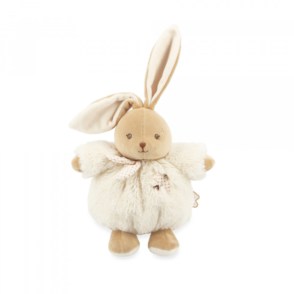 Peluche lapin patapouf 17 cm crème Kaloo