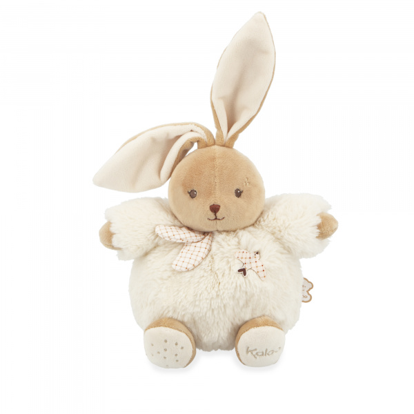Peluche lapin patapouf 17 cm crème Kaloo