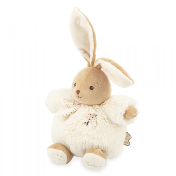 Peluche lapin patapouf 17 cm crème Kaloo