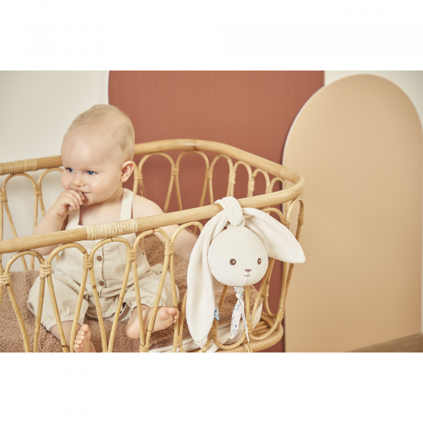 Peluche musicale nomade lapin crème Kaloo