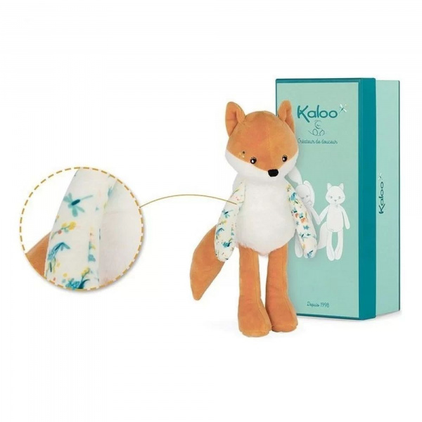 Peluche pantin renard léonard Kaloo