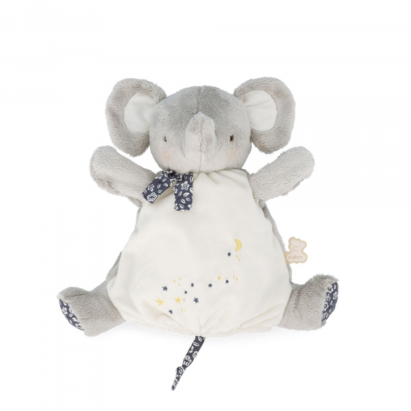 Doudou marionnette petit eléphant 24 cm Kaloo