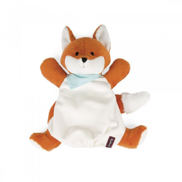 Doudou marionnette renard paprika Kaloo