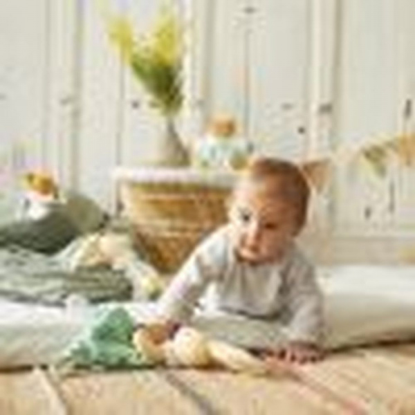 Doudou triangle lapin justin Kaloo