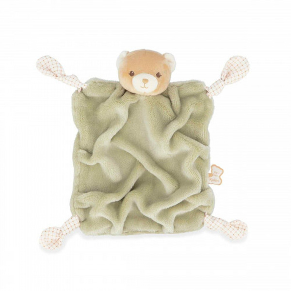 Doudou plat plume ourson 25 cm Kaloo