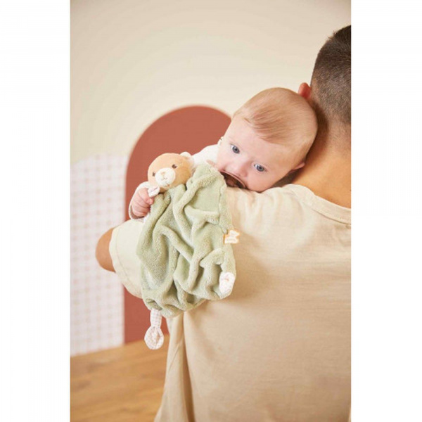 Doudou plat plume ourson 25 cm Kaloo