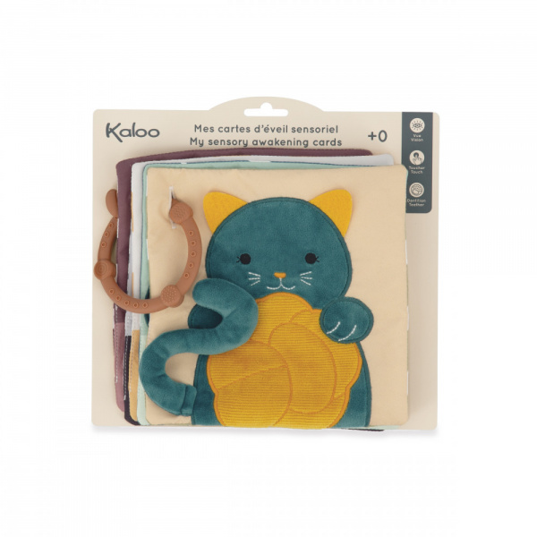 Jeu de cartes d'éveil sensoriel Kaloo