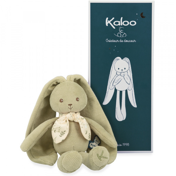 Doudou lapinoo 25 cm vert Kaloo