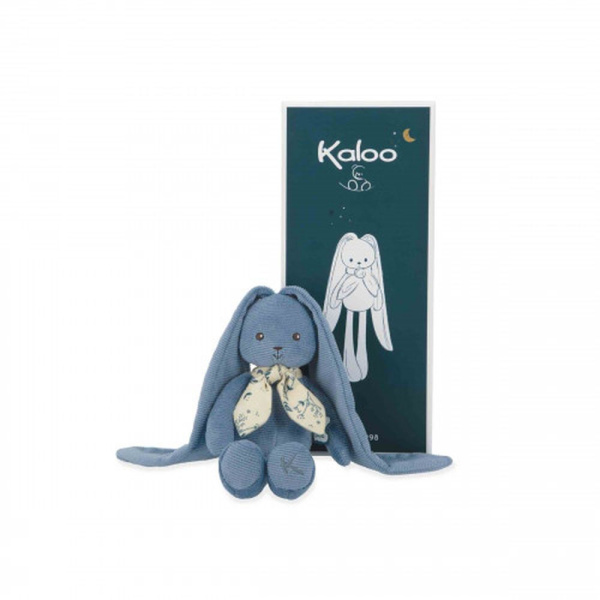 Doudou lapinoo 25 cm bleu horizon Kaloo