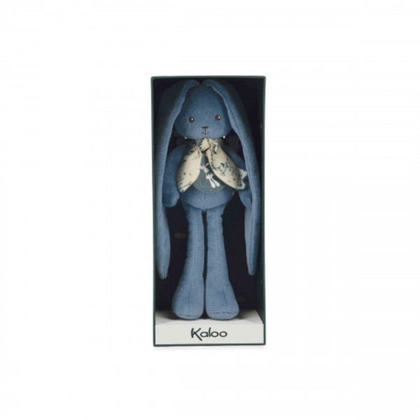 Doudou lapinoo 25 cm bleu horizon Kaloo