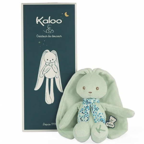 Doudou lapinoo 25 cm aqua Kaloo