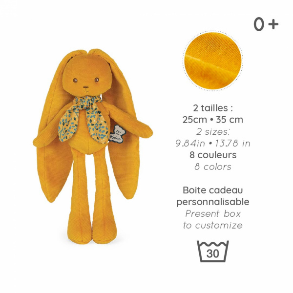 Doudou lapinoo 25 cm ocre Kaloo