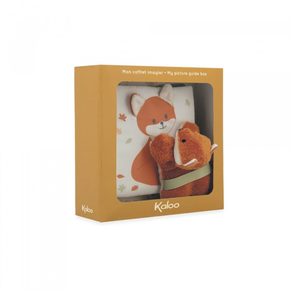 Livre d'éveil imagier paprika dans la forêt Kaloo