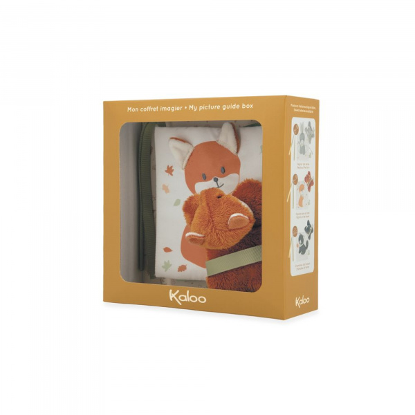 Livre d'éveil imagier paprika dans la forêt Kaloo