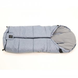 Chancelière poussette jooshi denim blue melange Kaiser