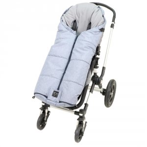 Chancelière poussette jooshi denim blue melange Kaiser