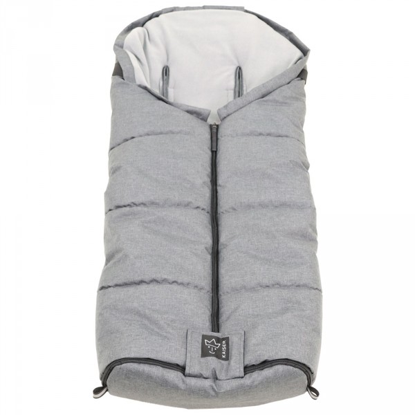 Chancelière poussette jooshi black melange Kaiser