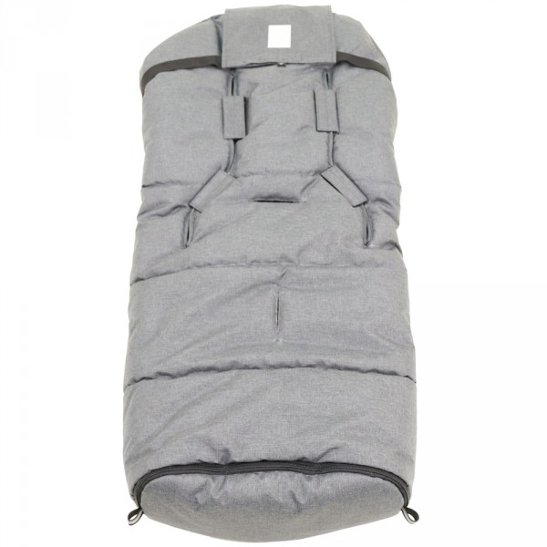 Chancelière poussette jooshi black melange Kaiser