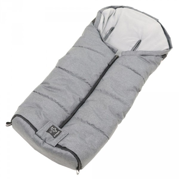 Chancelière poussette jooshi black melange Kaiser