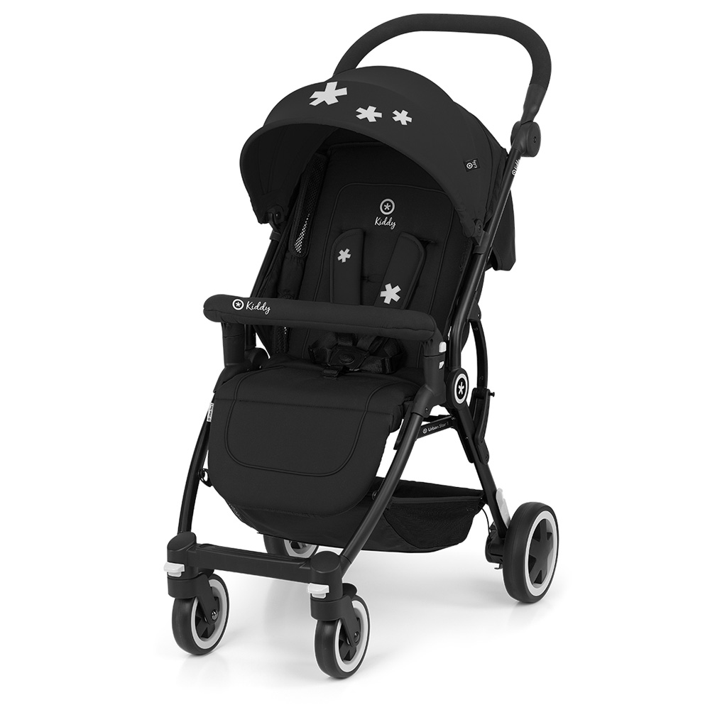 Poussette canne urban star mystic black de Kiddy sur allobébé