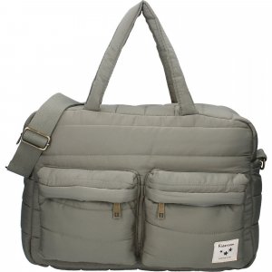 Sac à langer avec matelas à langer - matelassé imperméable vert Kidzroom