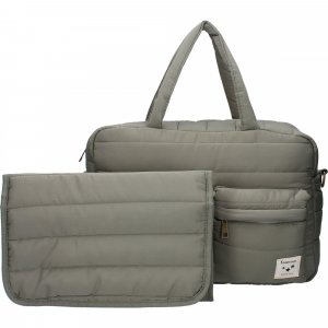 Sac à langer avec matelas à langer - matelassé imperméable vert Kidzroom