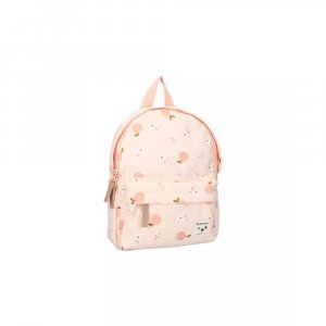 Sac à dos enfant perfect picnic fruits et fleurs rose Kidzroom
